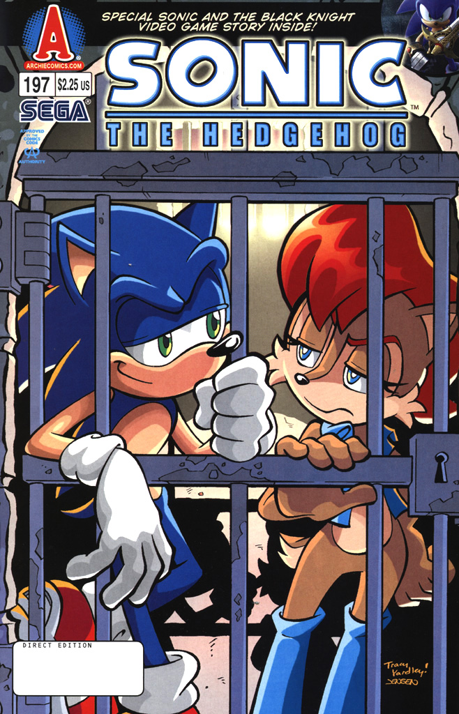 Sonic - Archie Adventure Series April 2009 Comic cover page